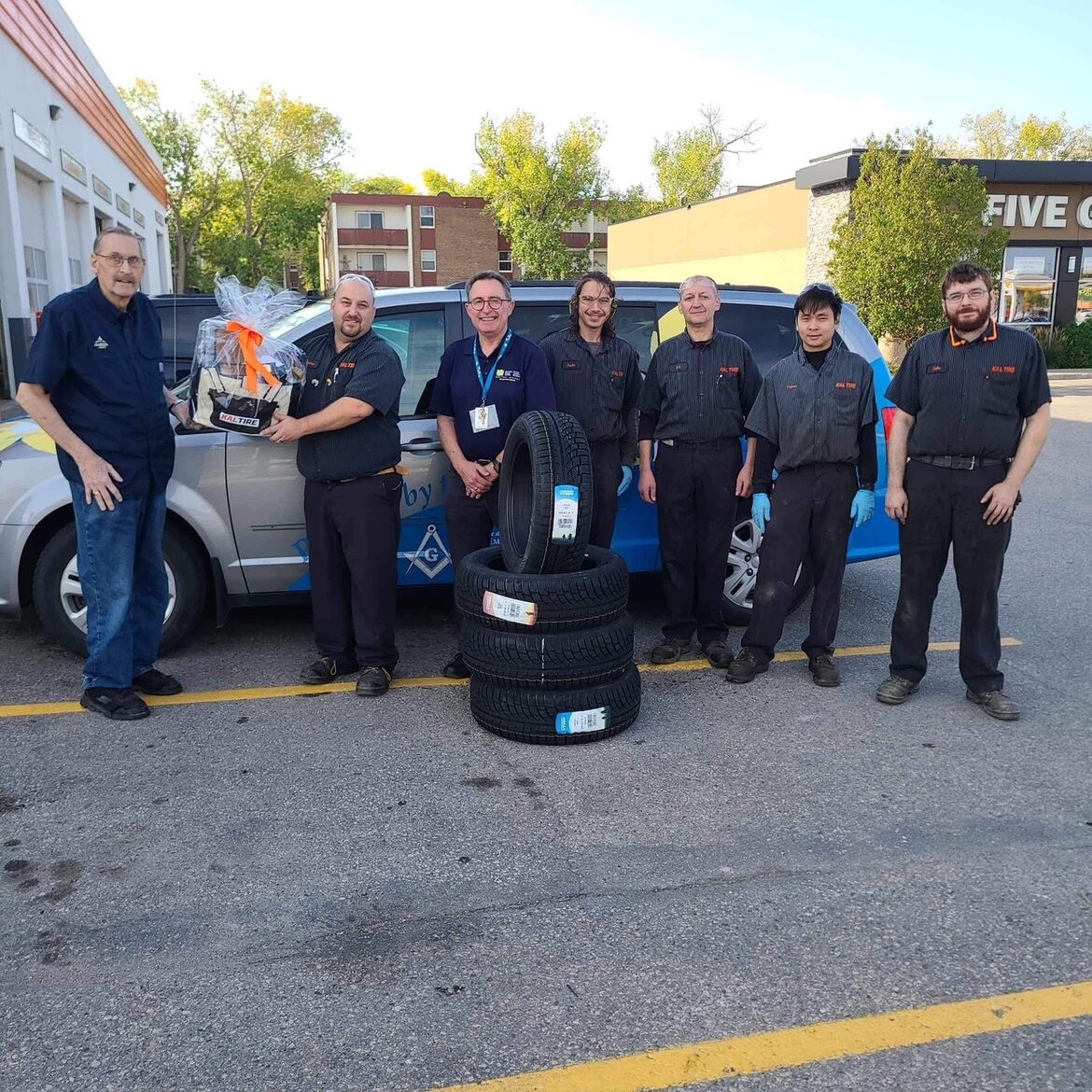 KAL Tire donation